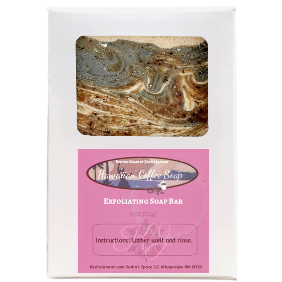 Hawaiian Coffee Exfoliating Soap