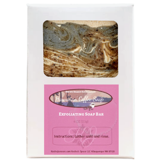 Hawaiian Coffee Exfoliating Soap