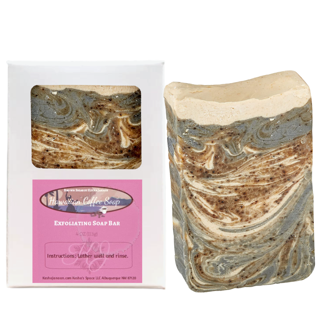 Hawaiian Coffee Exfoliating Soap