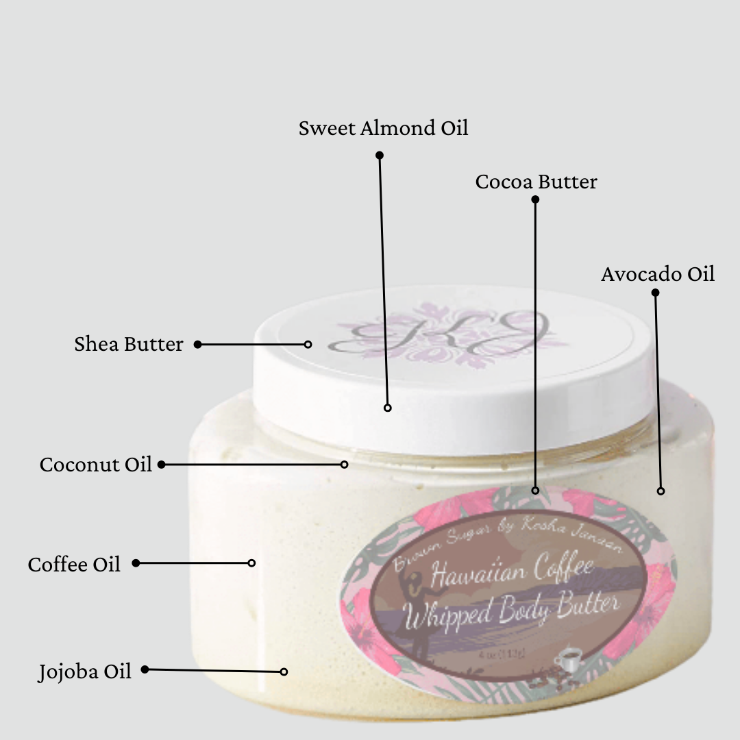 Hawaiian Coffee Whipped Body Butter
