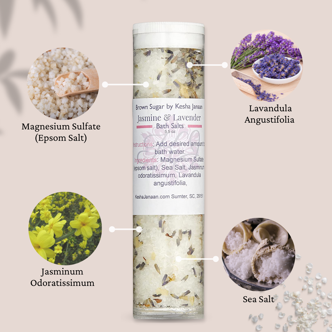 Jasmine & Lavender Bath Salts