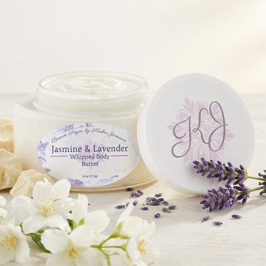 Jasmine & Lavender Whipped Body Butter for Dry Skin