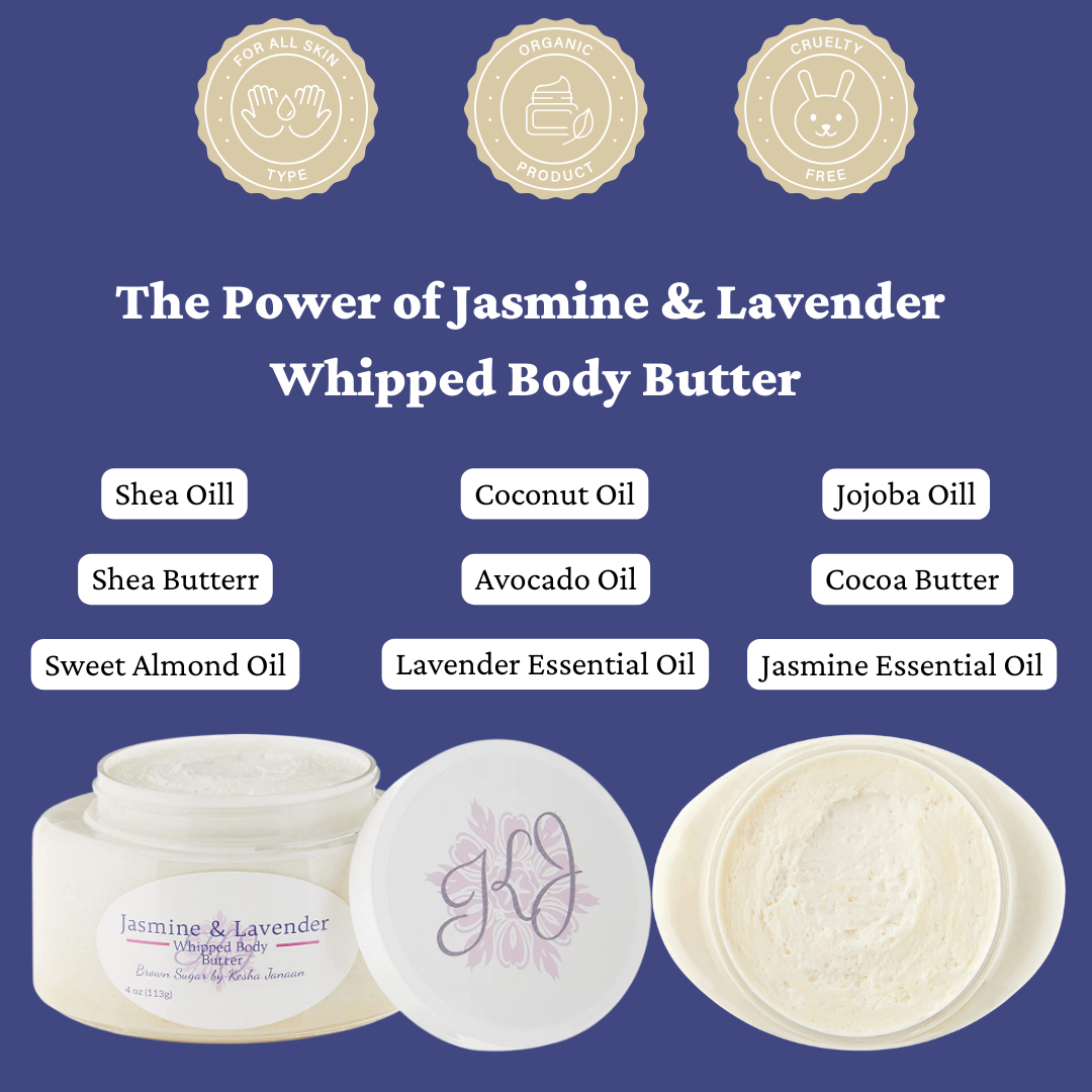 Jasmine & Lavender Whipped Body Butter