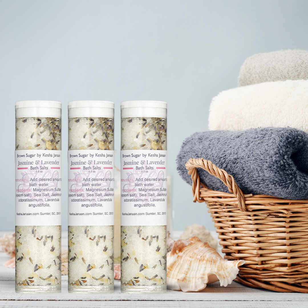 Jasmine & Lavender Bath Salts